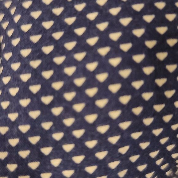 𝅺women's navy blue and white j crew spaghetti straps dress. Size small. - Picture 6 of 6